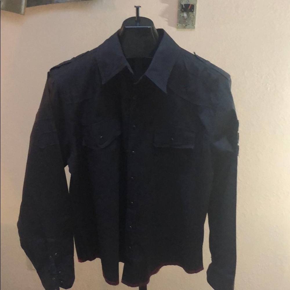 Black Label Snap Down Shirt